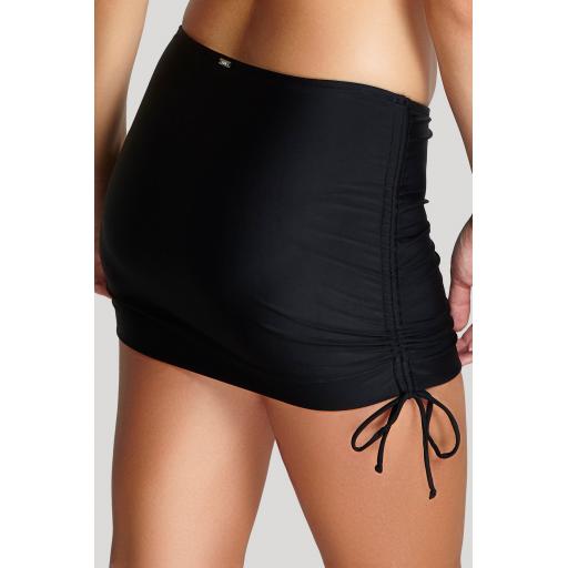 Panache SWIM SKIRTED PANT   Anya   Black