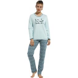Pastunette Turquoise Birds Pyjamas.jpg