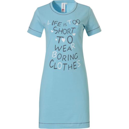 Rebelle Lifes too Short to wear boring clothes nightdress close up.jpg