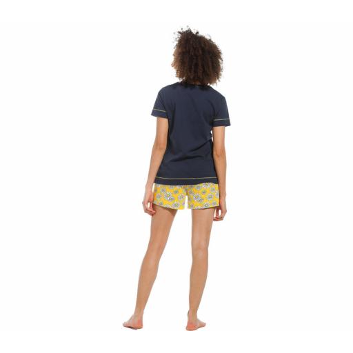 Rebelle Sun Flower Short Set on Model rear view.jpg