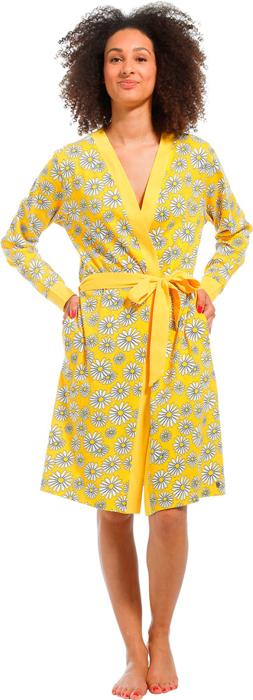Rebelle Sun Flower Kimono on model.jpg