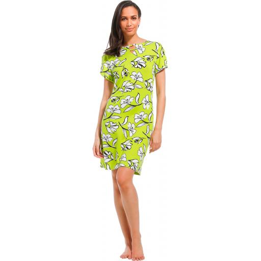 Pastunette Lime Beach Dress on model.jpg