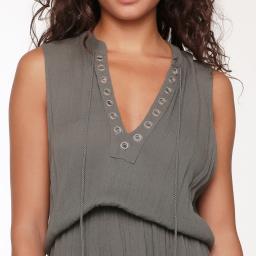 Lingadore Maxi Beach Dress Kaki front.jpg