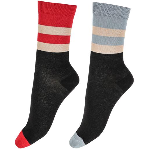 Pretty Polly SOCKS   Top Stripe