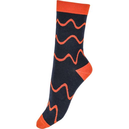 Pretty Polly Navy Wave Socks 3.jpg