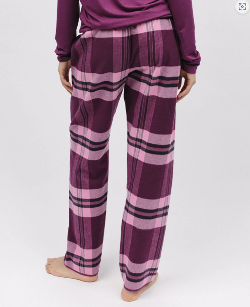 Cyberjammies Eve check pyjama bottoms 2.png